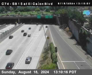 SB 15 at El Cajon Blvd