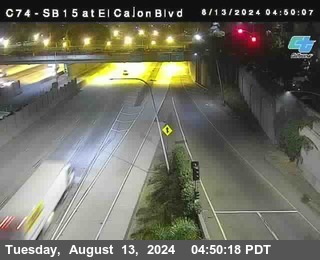 SB 15 at El Cajon Blvd