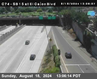 SB 15 at El Cajon Blvd