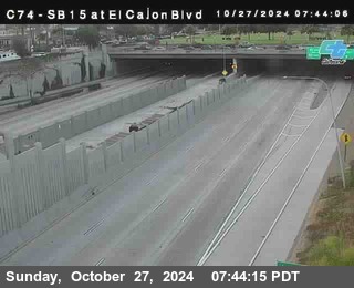 SB 15 at El Cajon Blvd