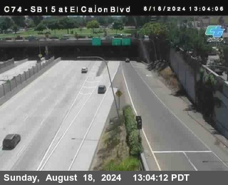 SB 15 at El Cajon Blvd