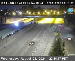 SB 15 at El Cajon Blvd