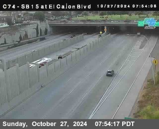 SB 15 at El Cajon Blvd