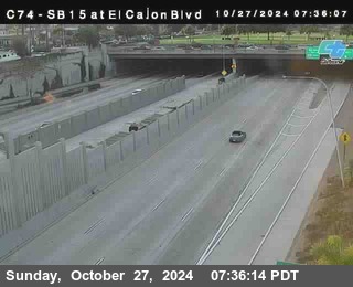 SB 15 at El Cajon Blvd