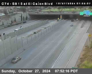 SB 15 at El Cajon Blvd