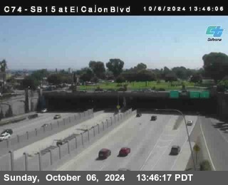 SB 15 at El Cajon Blvd