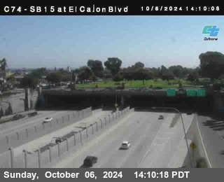 SB 15 at El Cajon Blvd