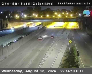 SB 15 at El Cajon Blvd