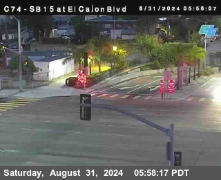 SB 15 at El Cajon Blvd