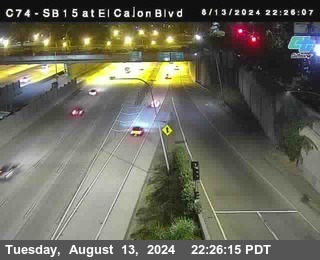 SB 15 at El Cajon Blvd