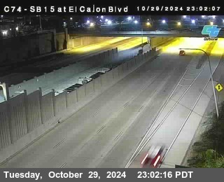 SB 15 at El Cajon Blvd