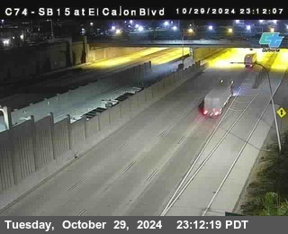 SB 15 at El Cajon Blvd