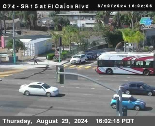 SB 15 at El Cajon Blvd