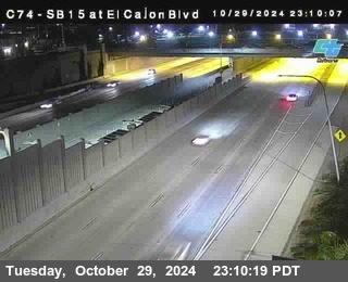 SB 15 at El Cajon Blvd