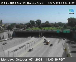 SB 15 at El Cajon Blvd