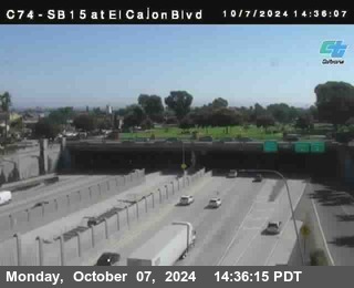 SB 15 at El Cajon Blvd