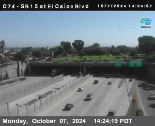 SB 15 at El Cajon Blvd