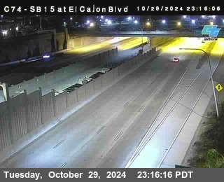 SB 15 at El Cajon Blvd