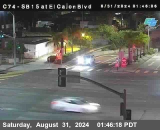 SB 15 at El Cajon Blvd