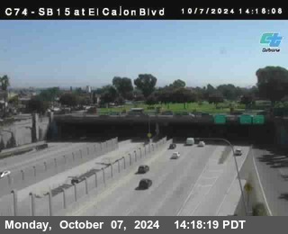 SB 15 at El Cajon Blvd