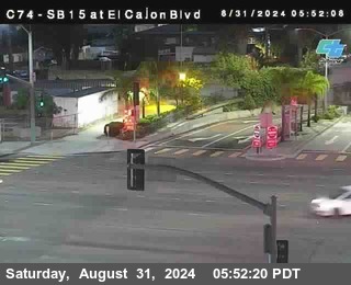 SB 15 at El Cajon Blvd