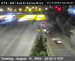 SB 15 at El Cajon Blvd