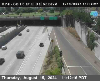 SB 15 at El Cajon Blvd