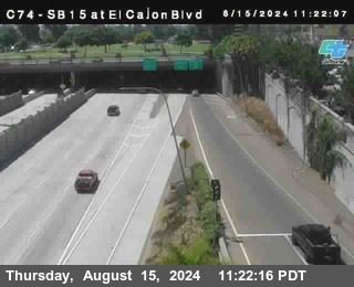 SB 15 at El Cajon Blvd