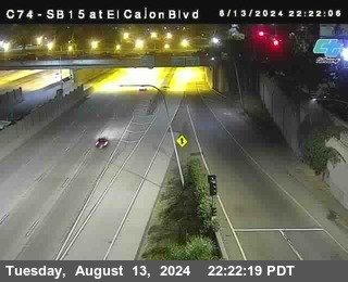 SB 15 at El Cajon Blvd