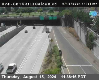 SB 15 at El Cajon Blvd