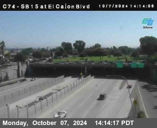 SB 15 at El Cajon Blvd