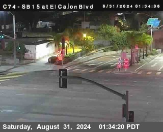 SB 15 at El Cajon Blvd