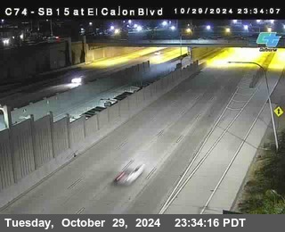 SB 15 at El Cajon Blvd