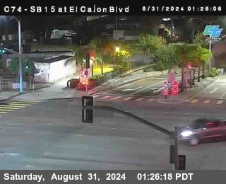 SB 15 at El Cajon Blvd