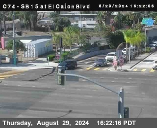 SB 15 at El Cajon Blvd