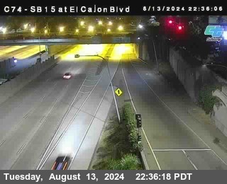 SB 15 at El Cajon Blvd