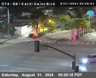 SB 15 at El Cajon Blvd