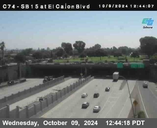 SB 15 at El Cajon Blvd