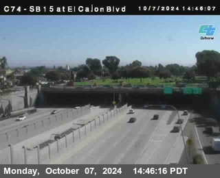 SB 15 at El Cajon Blvd