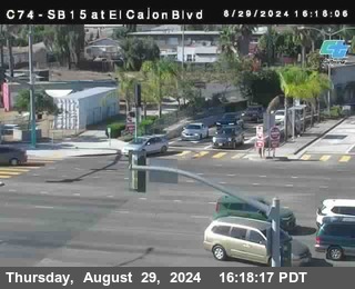 SB 15 at El Cajon Blvd