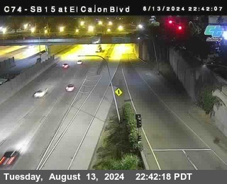 SB 15 at El Cajon Blvd