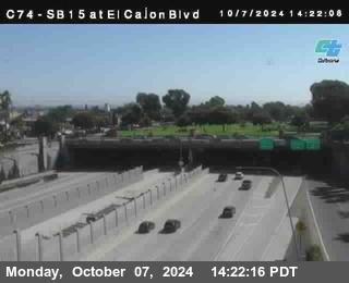 SB 15 at El Cajon Blvd