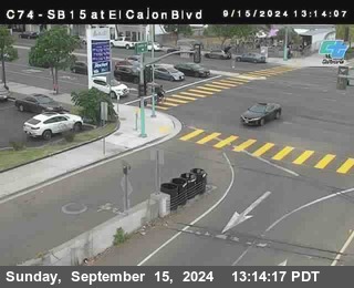 SB 15 at El Cajon Blvd