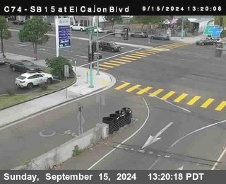 SB 15 at El Cajon Blvd