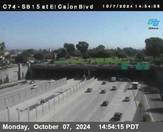 SB 15 at El Cajon Blvd