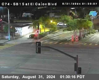 SB 15 at El Cajon Blvd