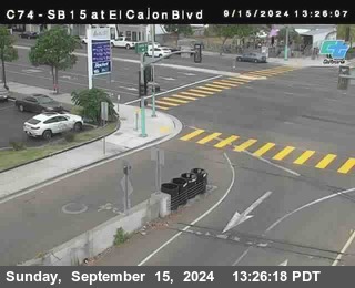 SB 15 at El Cajon Blvd