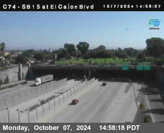 SB 15 at El Cajon Blvd