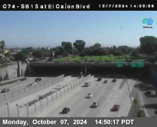 SB 15 at El Cajon Blvd