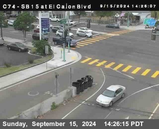 SB 15 at El Cajon Blvd